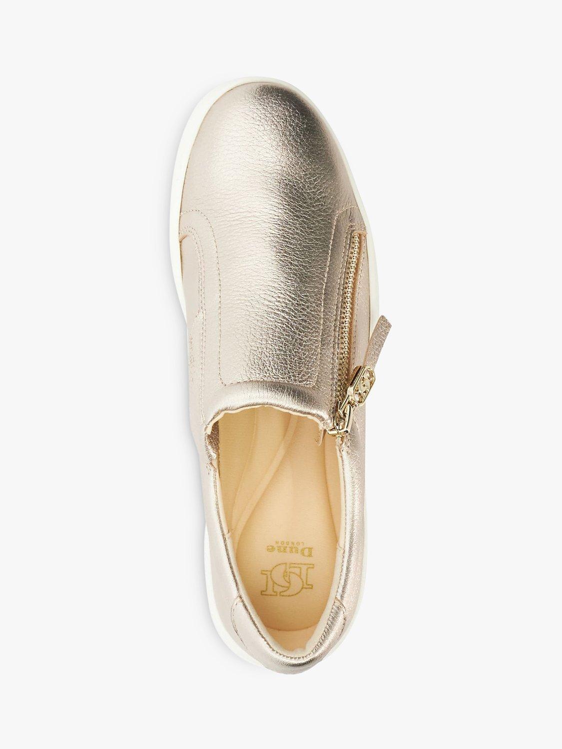 Dune gold trainers deals