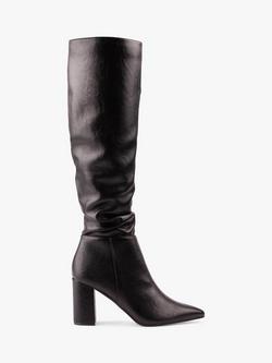 V.GAN Vegan Peach Knee High Boots, Black