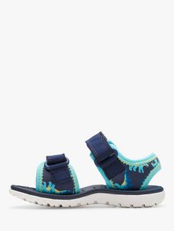 Clarks Kids' Surfing Tide Sandals - view 2, Navy