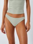 John Lewis St Tropez Stripe Bikini Bottoms, Khaki