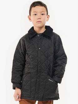 Barbour Kids' Liddesdale Quilted Jacket, Black
