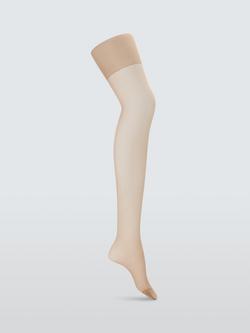 John Lewis 15 Denier Everyday Sheer Tights, Pack of 3 - view 2, Almond