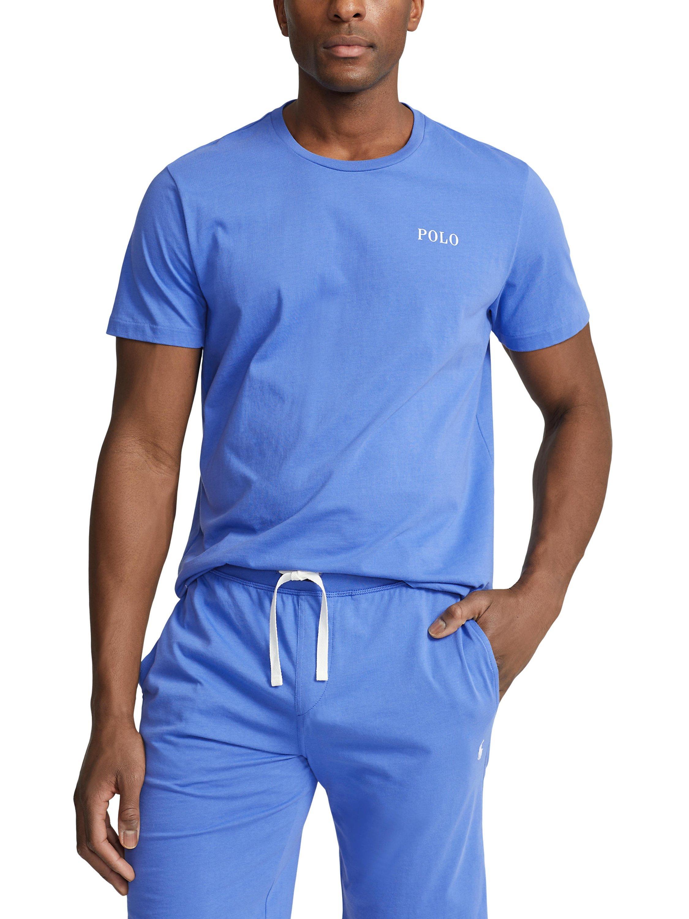 Ralph Lauren Short Sleeve Crew Sleep Top, Cruise Navy