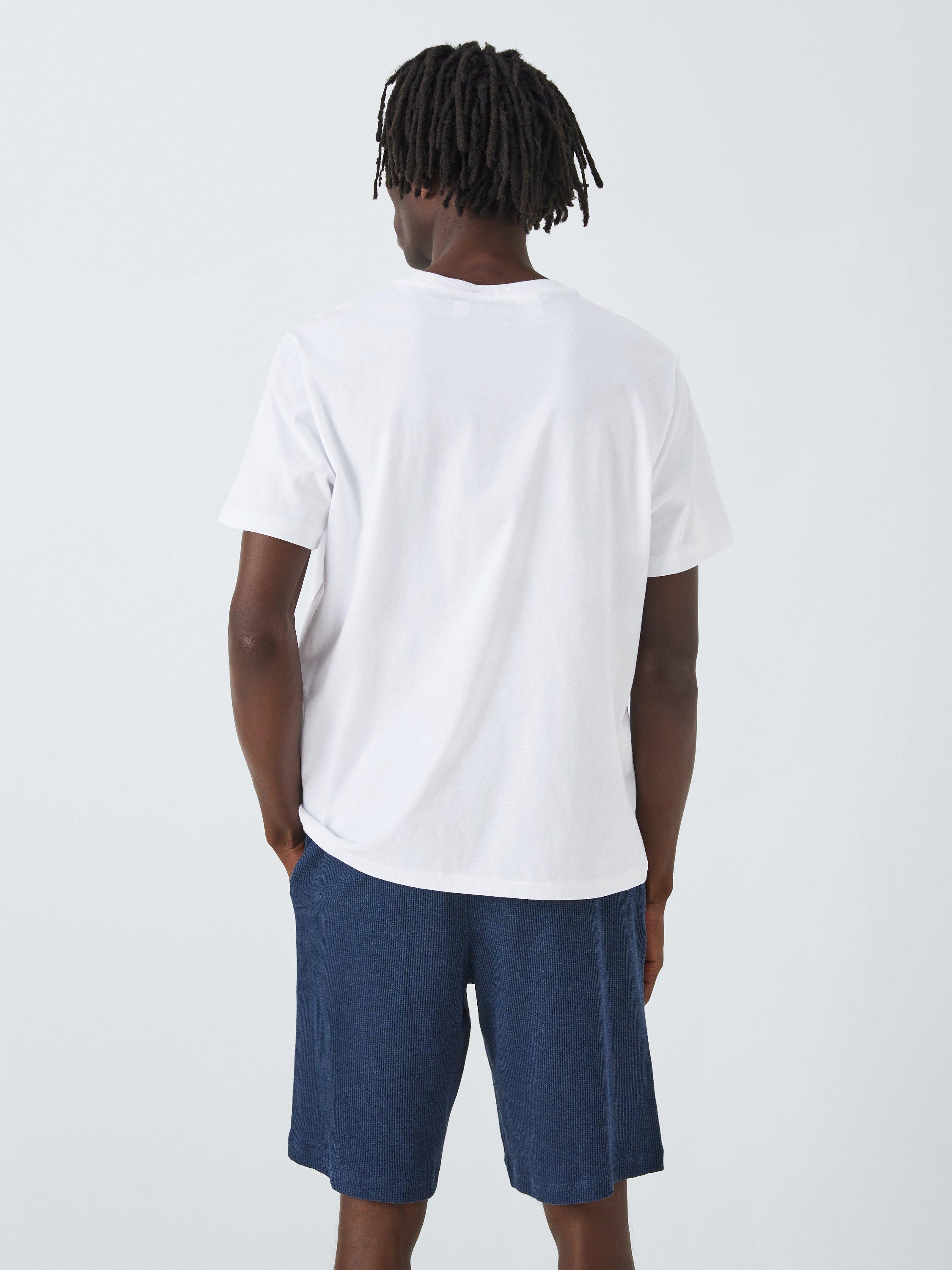 Ralph Lauren Short Sleeve Crew Pyjama Top, White