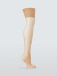 John Lewis 20 Denier Medium Support Tights, Pack of 2, Caramel