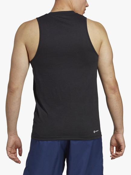 adidas Train Essentials FeelReady Training Vest, Black - view 2, Black