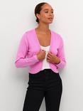 KAFFE Astrid Long Sleeve Bolero, Cyclamen