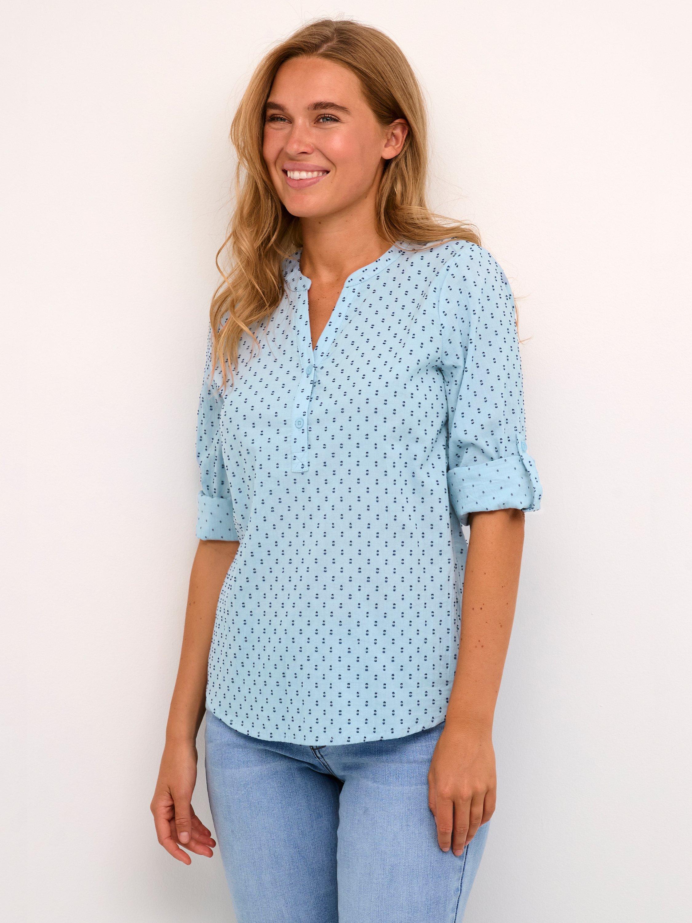 KAFFE Silona Cotton Blouse