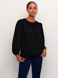 KAFFE Wilma Blouse, Black