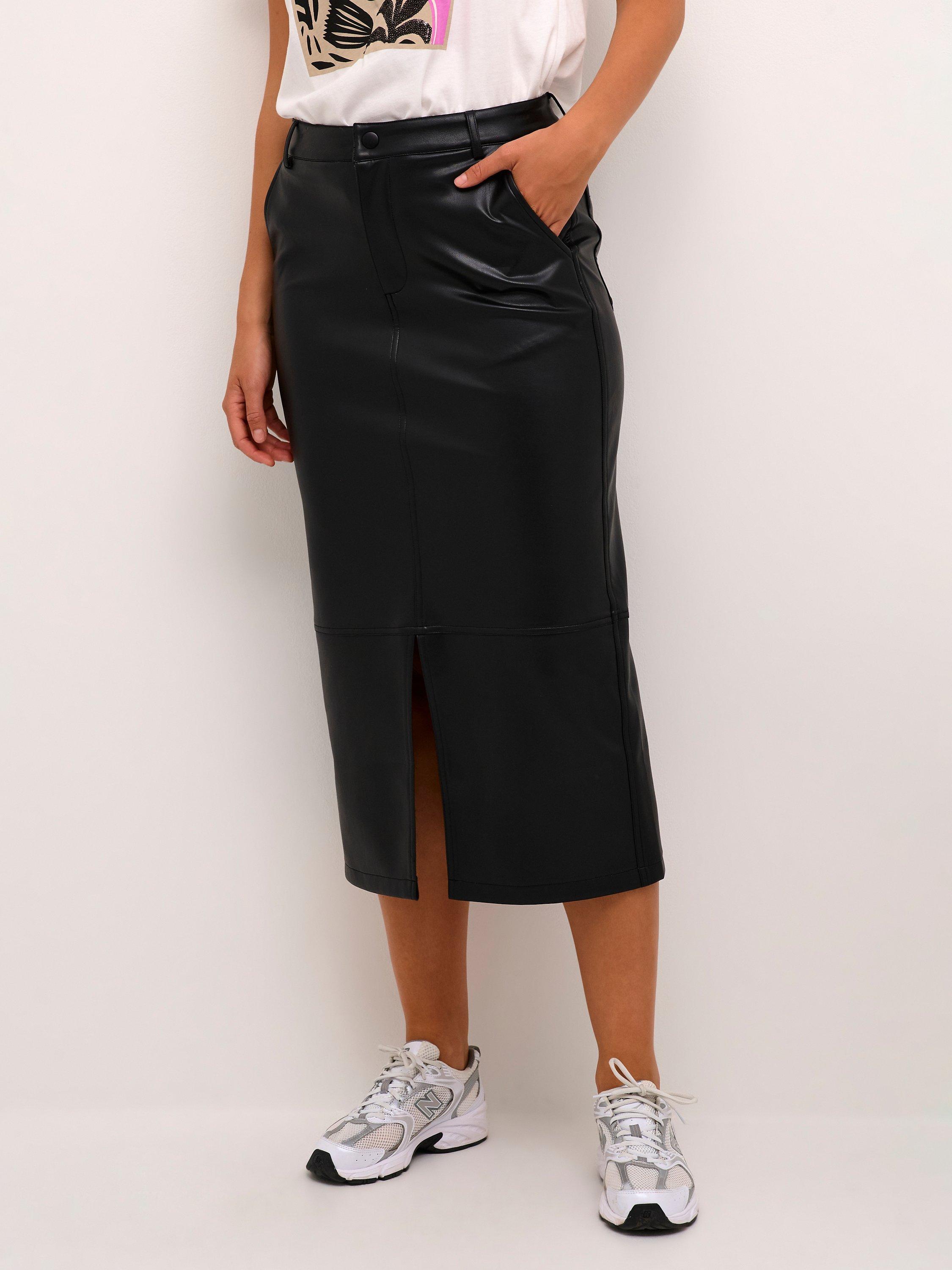 Black leather skirt john lewis hotsell