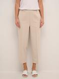 KAFFE Sakura Elastic Waist Suit Trousers, Feather Gray