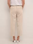 KAFFE Sakura Elastic Waist Suit Trousers, Feather Gray