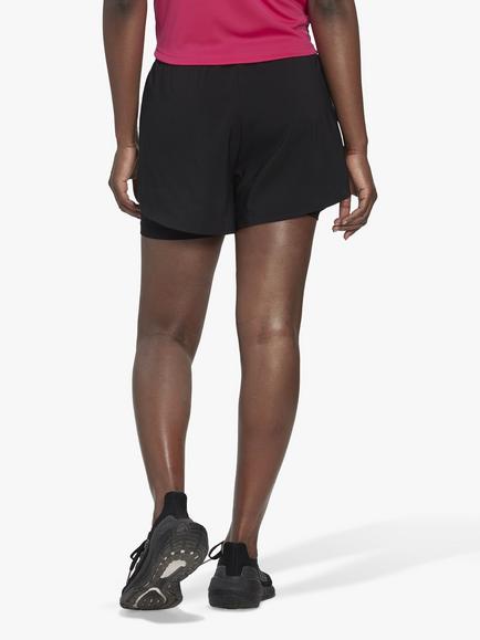 adidas Aeroready Minimal 2 in 1 Shorts, Black - view 2, Black
