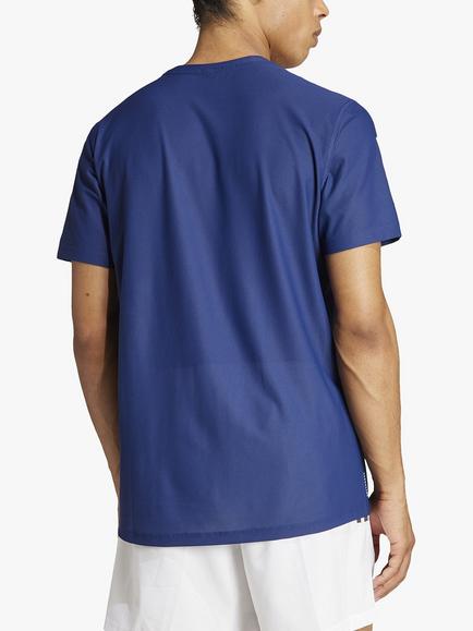 adidas Own The Run Short Sleeve T-Shirt - view 2, Dark Blue