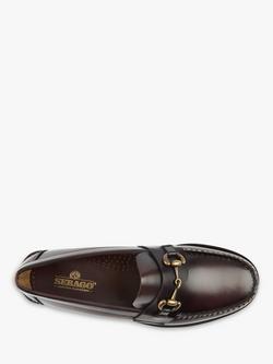 Sebago Classic Joe Loafers, Brown Burgundy - view 2, Brown Burgundy