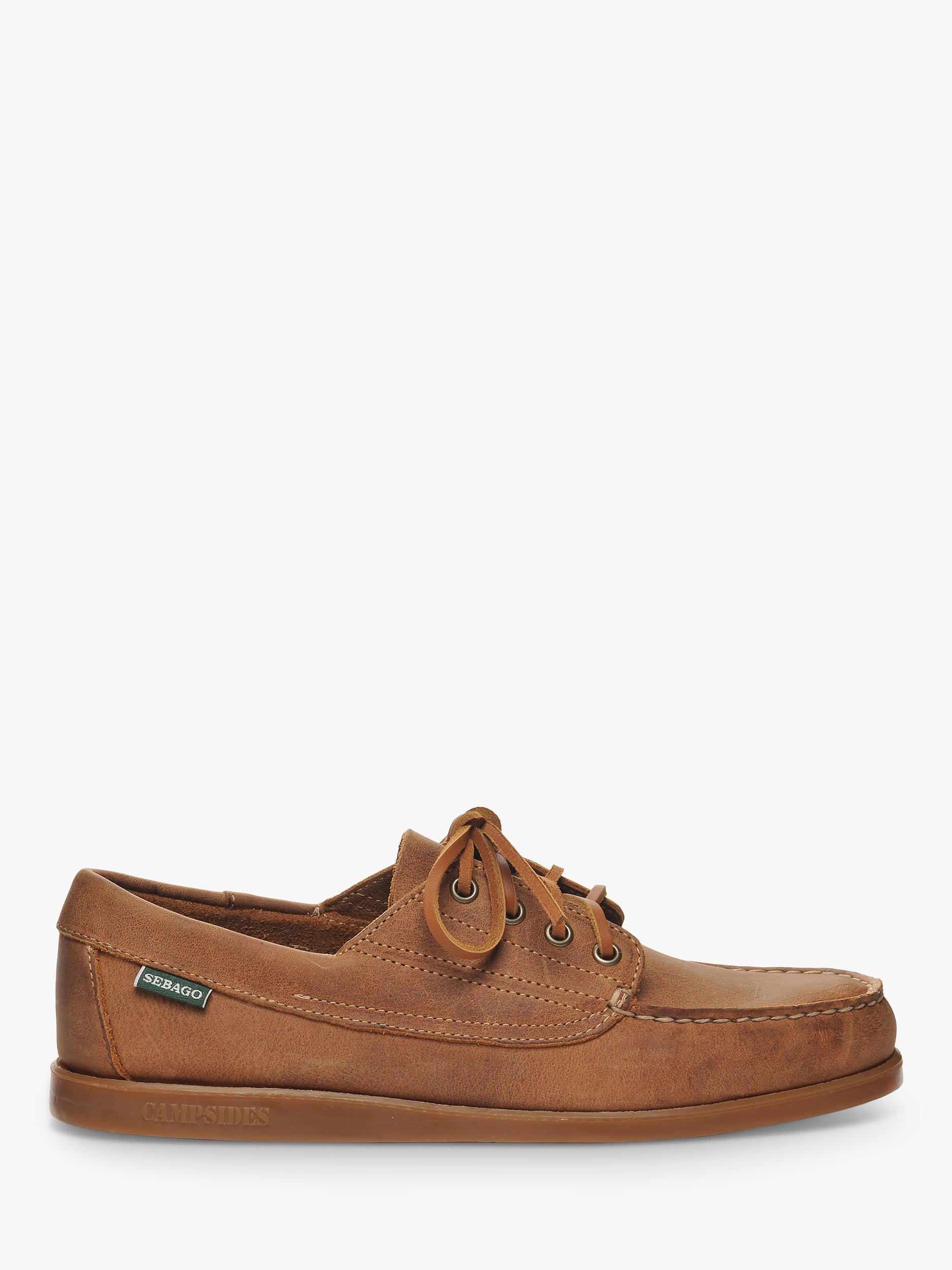 Sebago Askook Crazy Horse Boat Shoes Brown