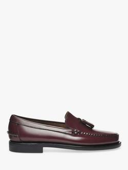 Sebago Classic Will Leather Loafers, Garnet, Garnet