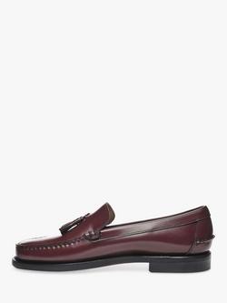 Sebago Classic Will Leather Loafers, Garnet - view 2, Garnet