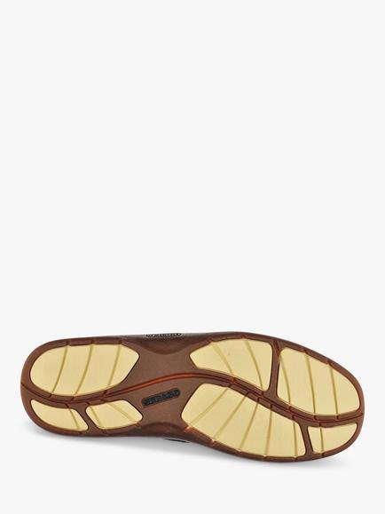 Sebago Clovehitch Waxed Boat Shoes, Navy - view 2, Blue Navy