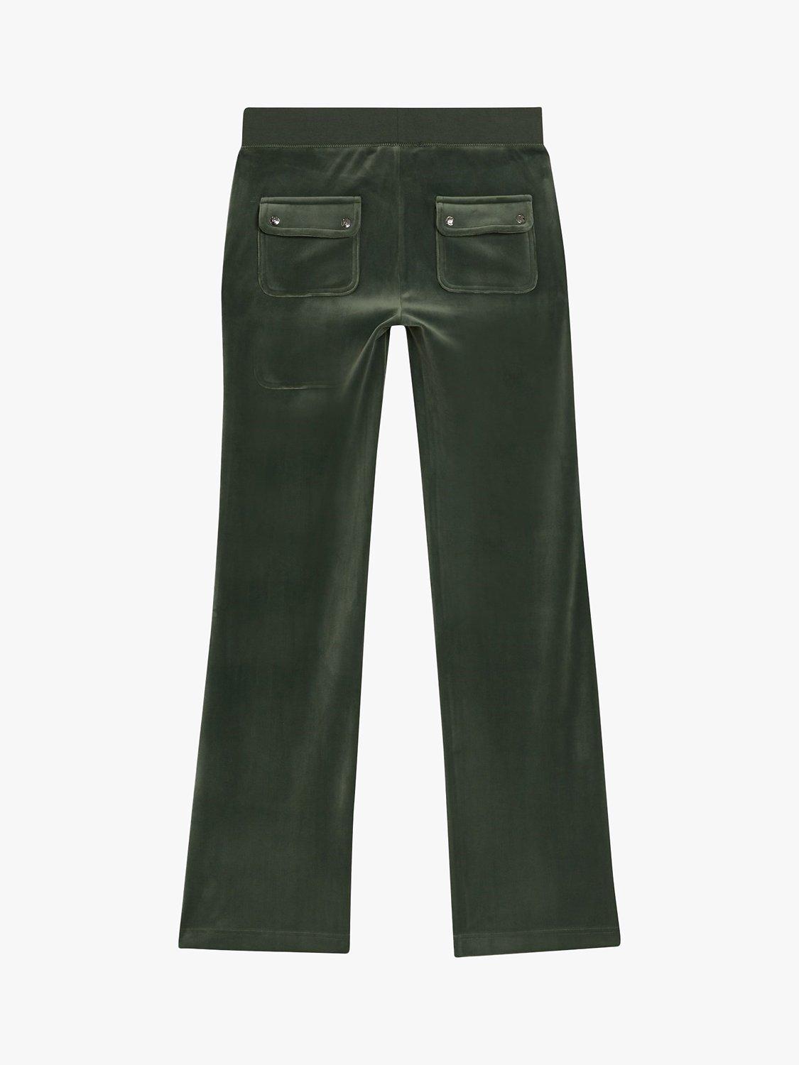 Product image 4 of 6, which shows Juicy Couture Del Ray Tracksuit Bottoms, Thyme, S