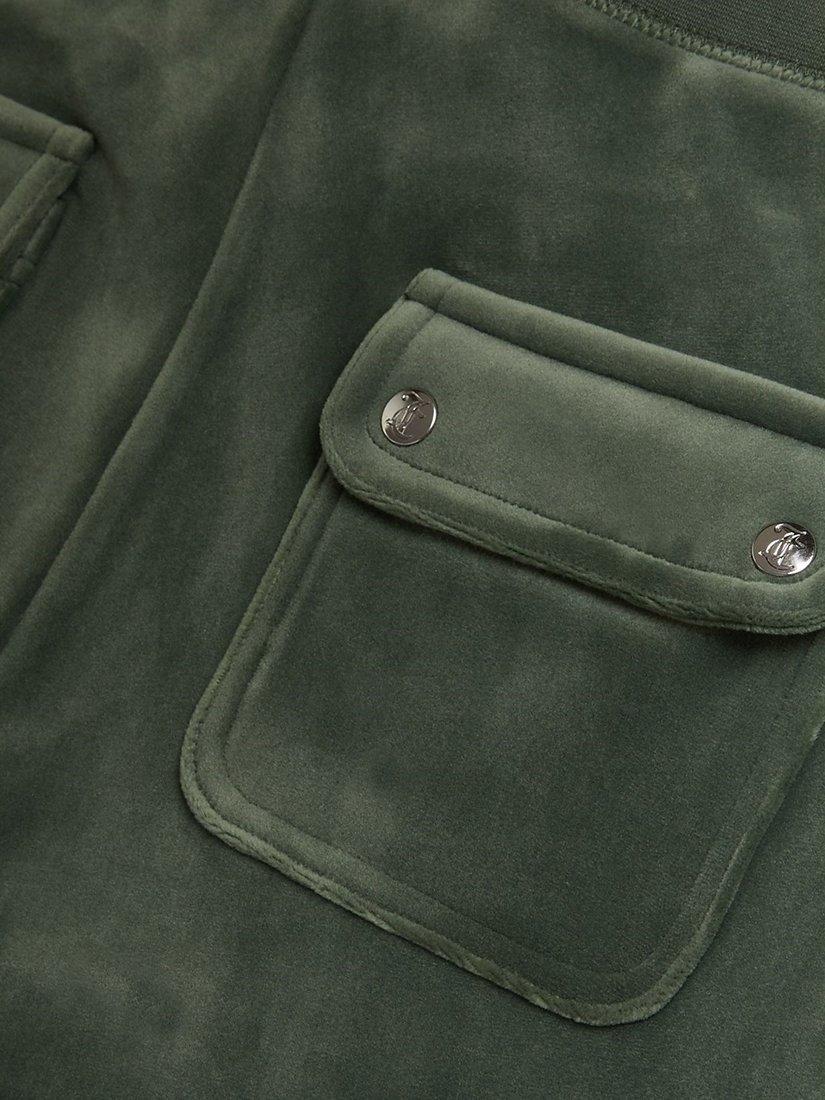 Product image 6 of 6, which shows Juicy Couture Del Ray Tracksuit Bottoms, Thyme, S