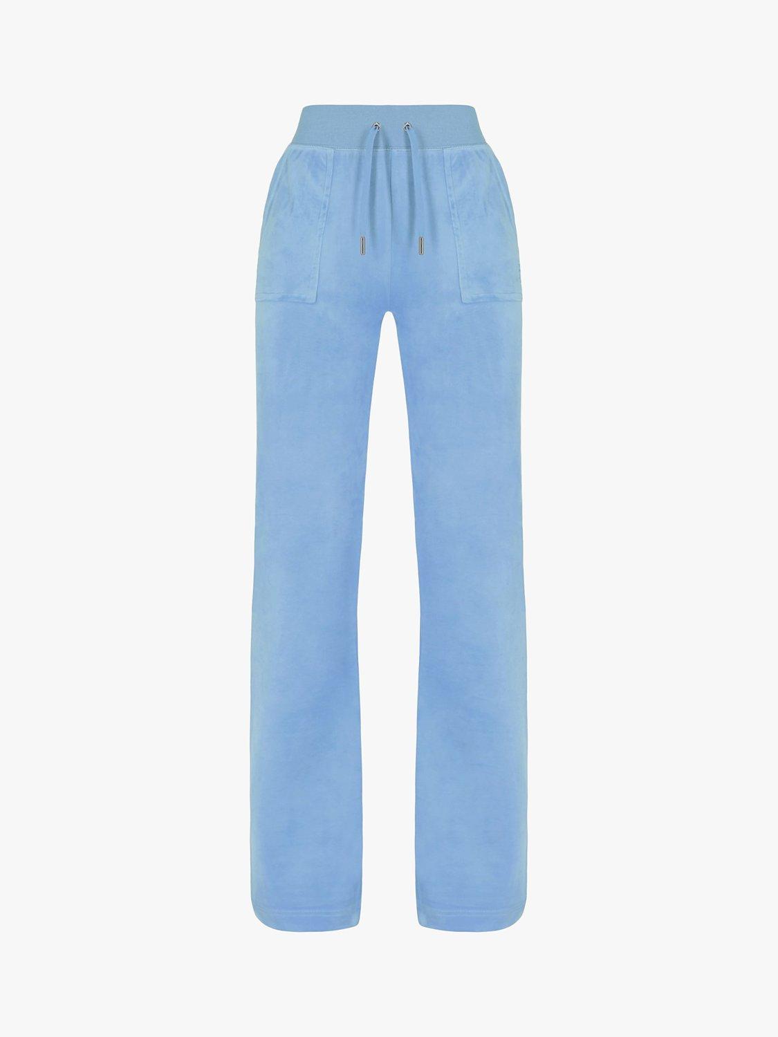 Product image 3 of 5, which shows Juicy Couture Del Ray Tracksuit Bottoms, Powder Blue, S