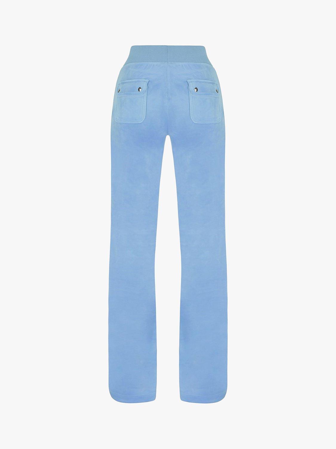 Product image 4 of 5, which shows Juicy Couture Del Ray Tracksuit Bottoms, Powder Blue, S