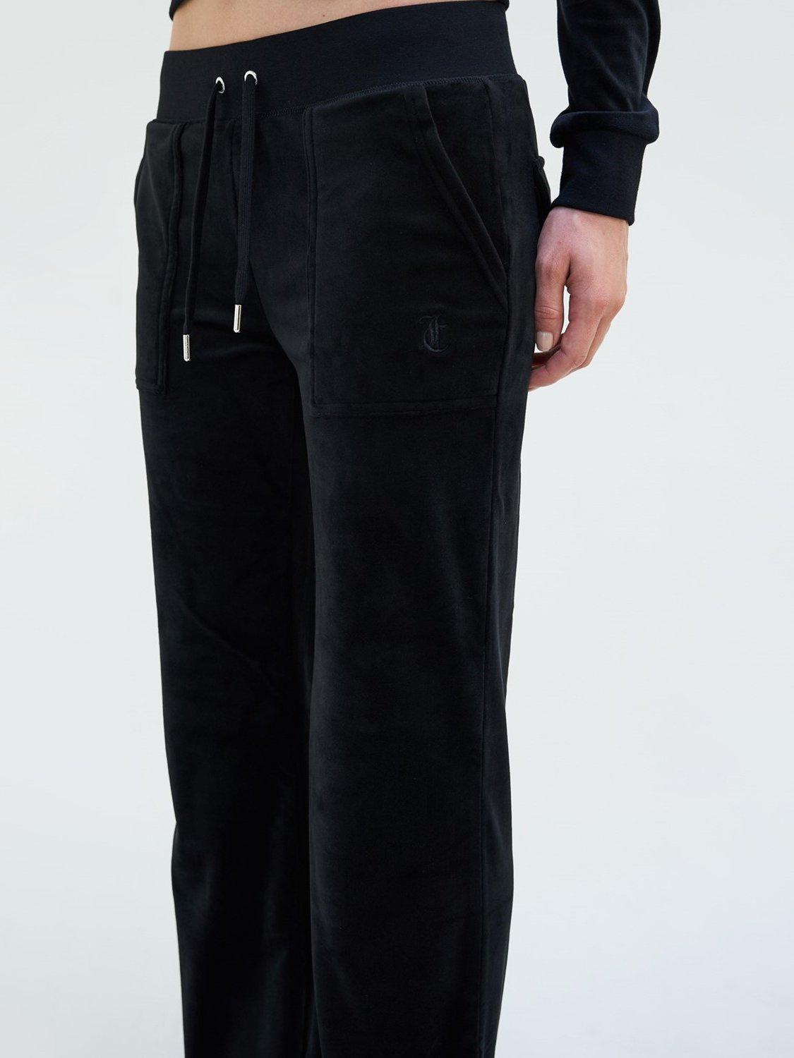 Product image 7 of 7, which shows Juicy Couture Del Ray Tracksuit Bottoms, Black, XS