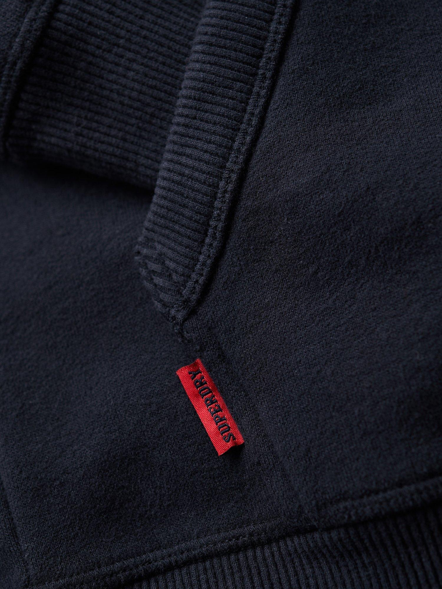 Product image 4 of 6, which shows Superdry  Essential Logo Zip Hoodie, Eclipse Navy, S