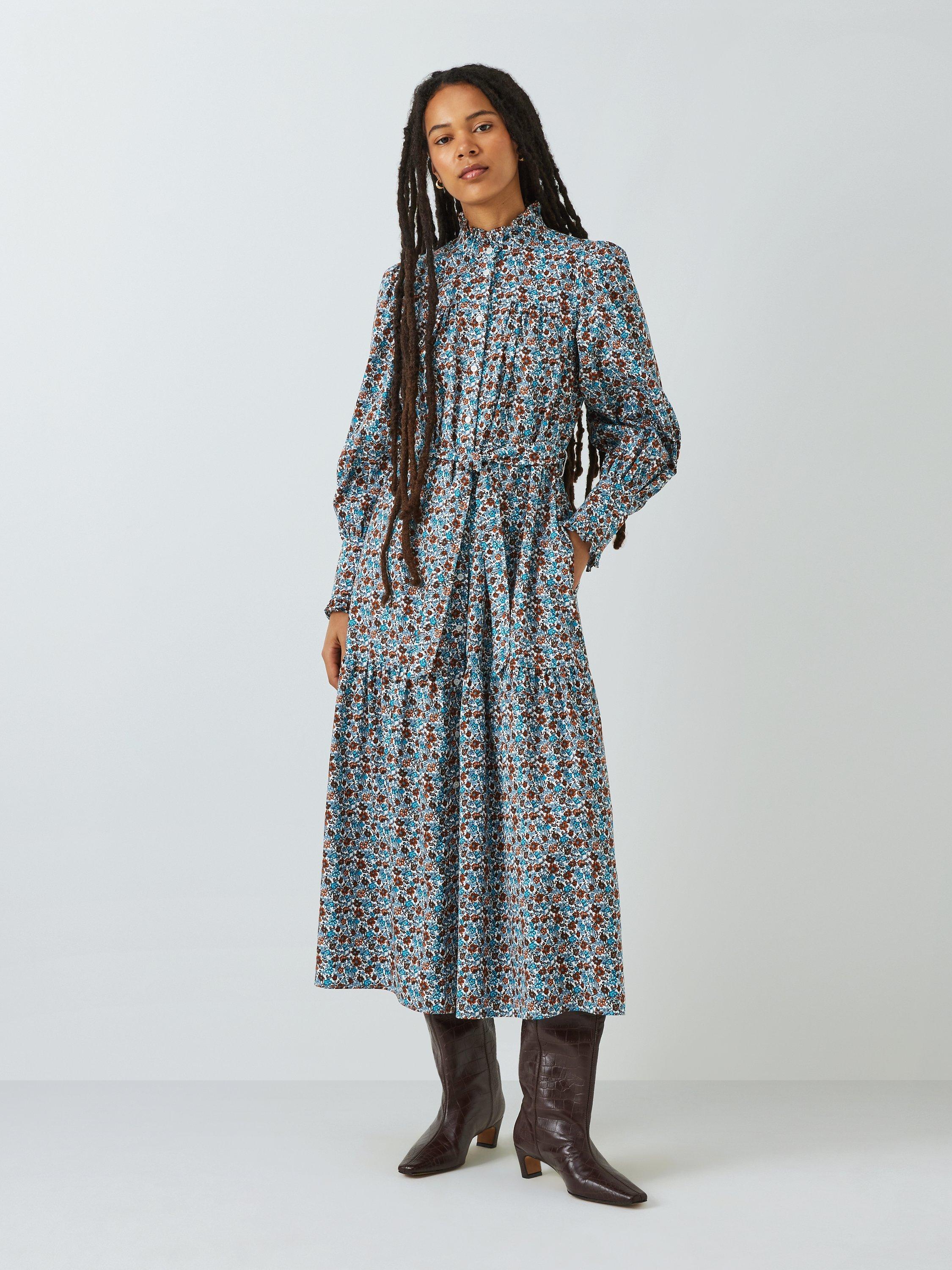 Weekend MaxMara Timoteo Floral Print Midi Dress, Multi