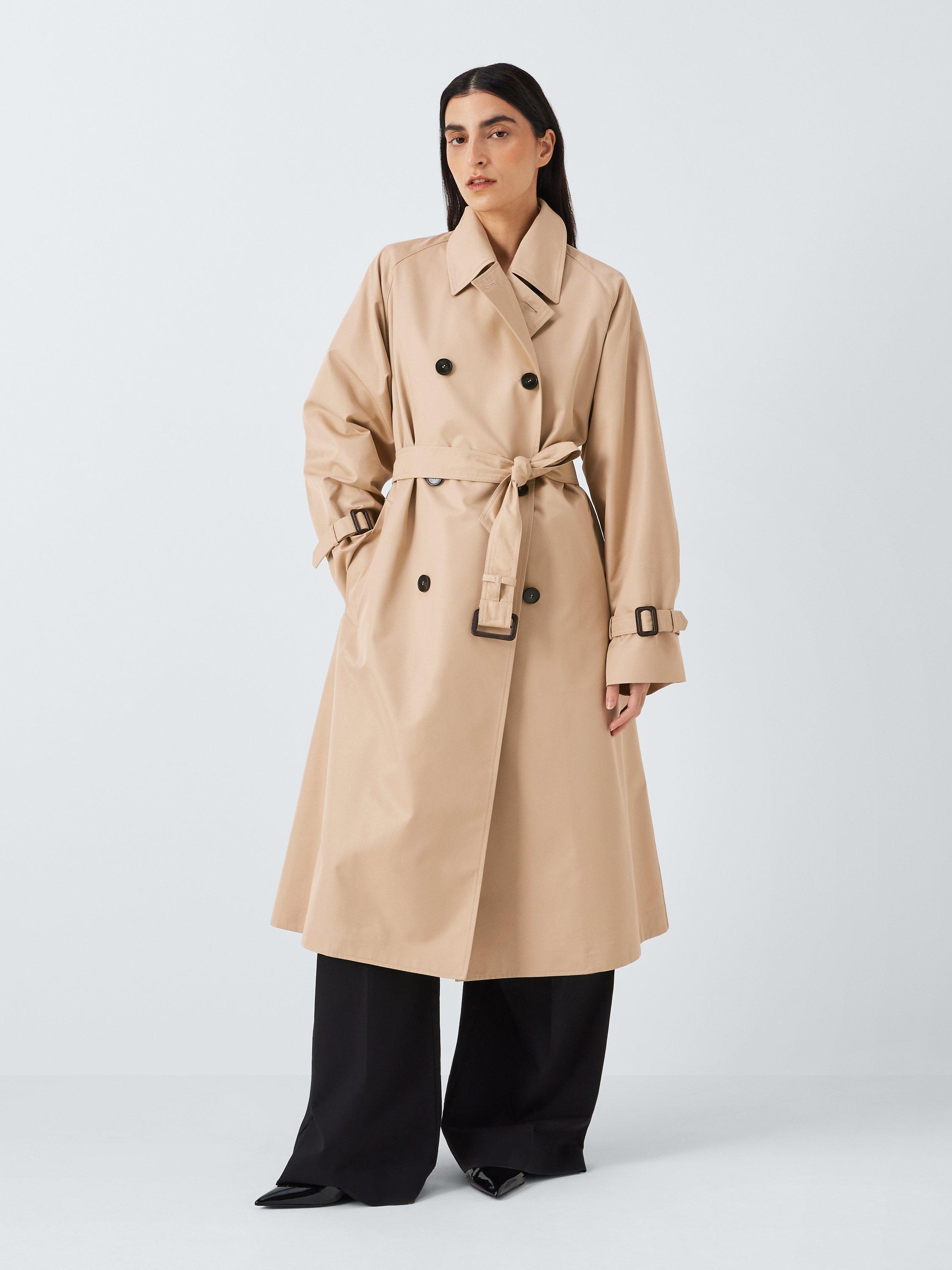Weekend MaxMara Canasta Double Breasted Trench Coat, Beige