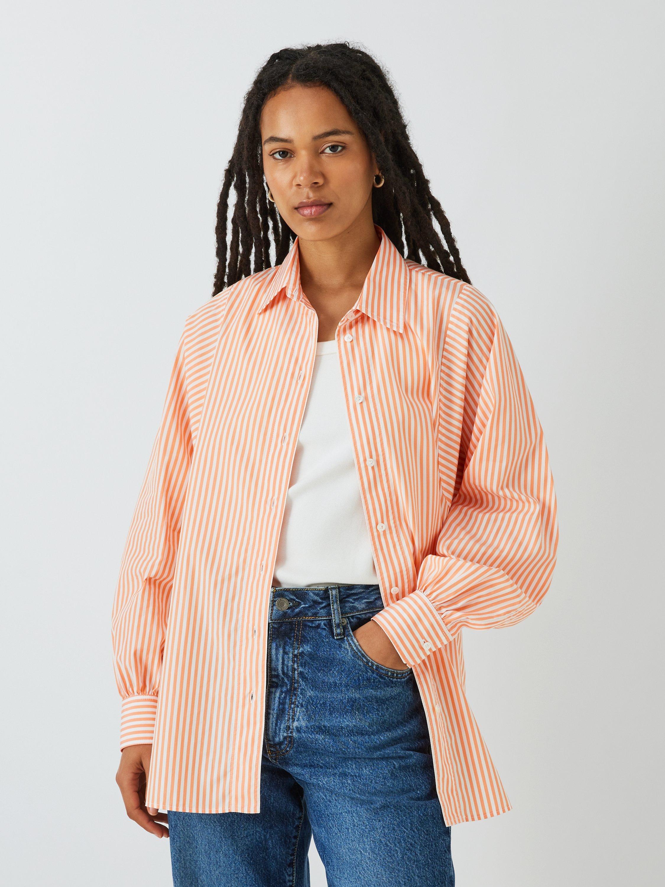 Weekend MaxMara Fufy Oversized Striped Shirt, Multi