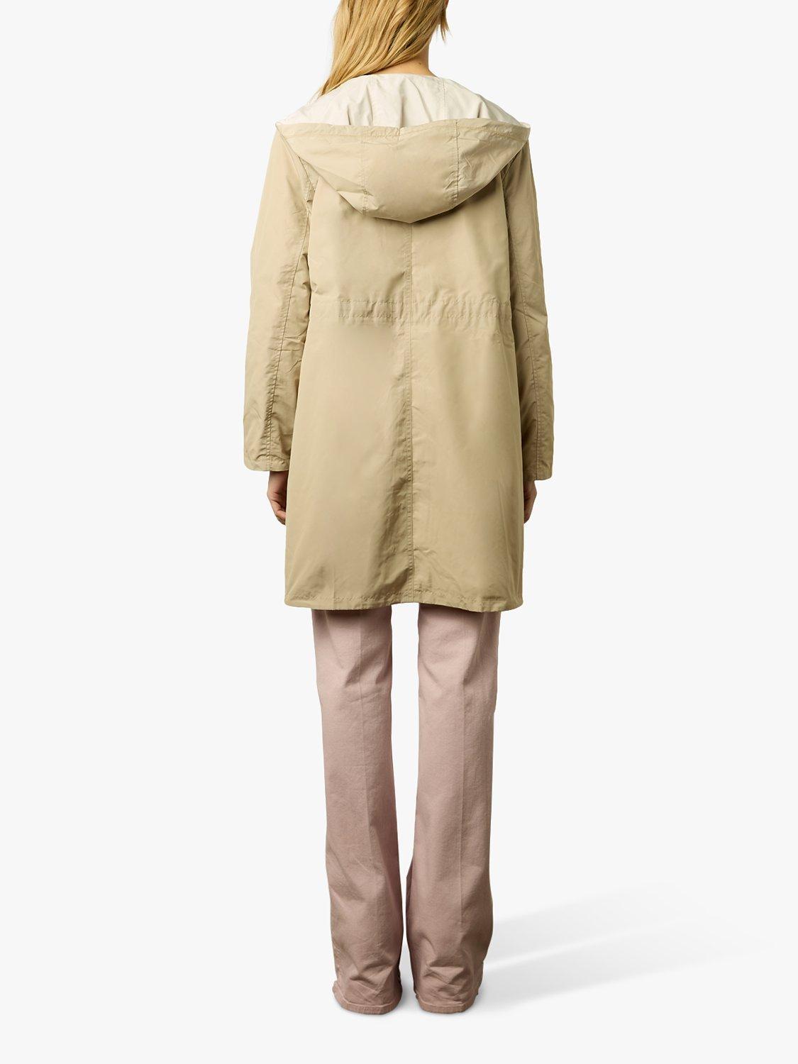 Gerard Darel Hooded Reversible Parka Natural