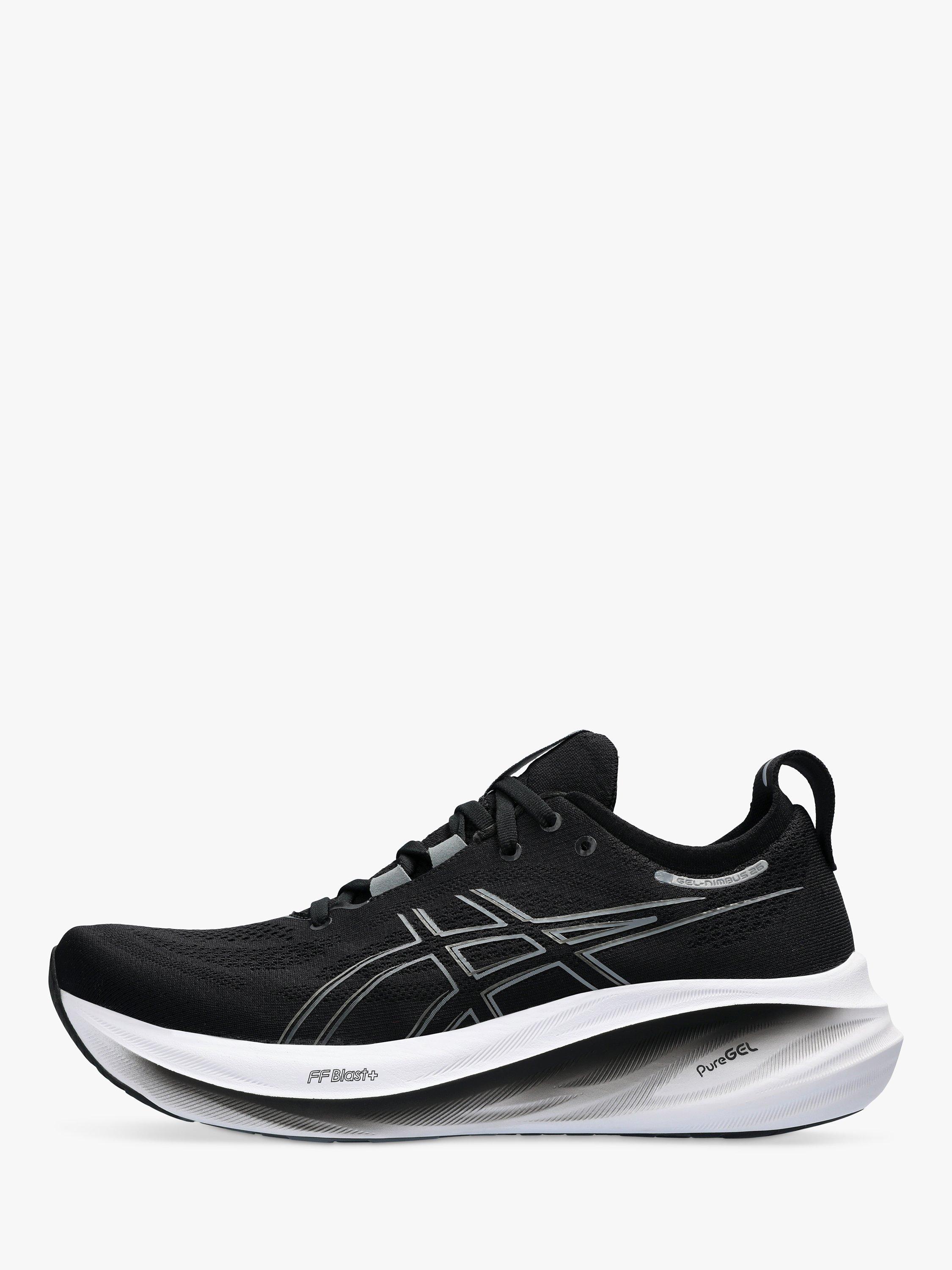 ASICS GEL-NIMBUS 26 Men's Running Shoes, Black/Graphite Grey, 10.5