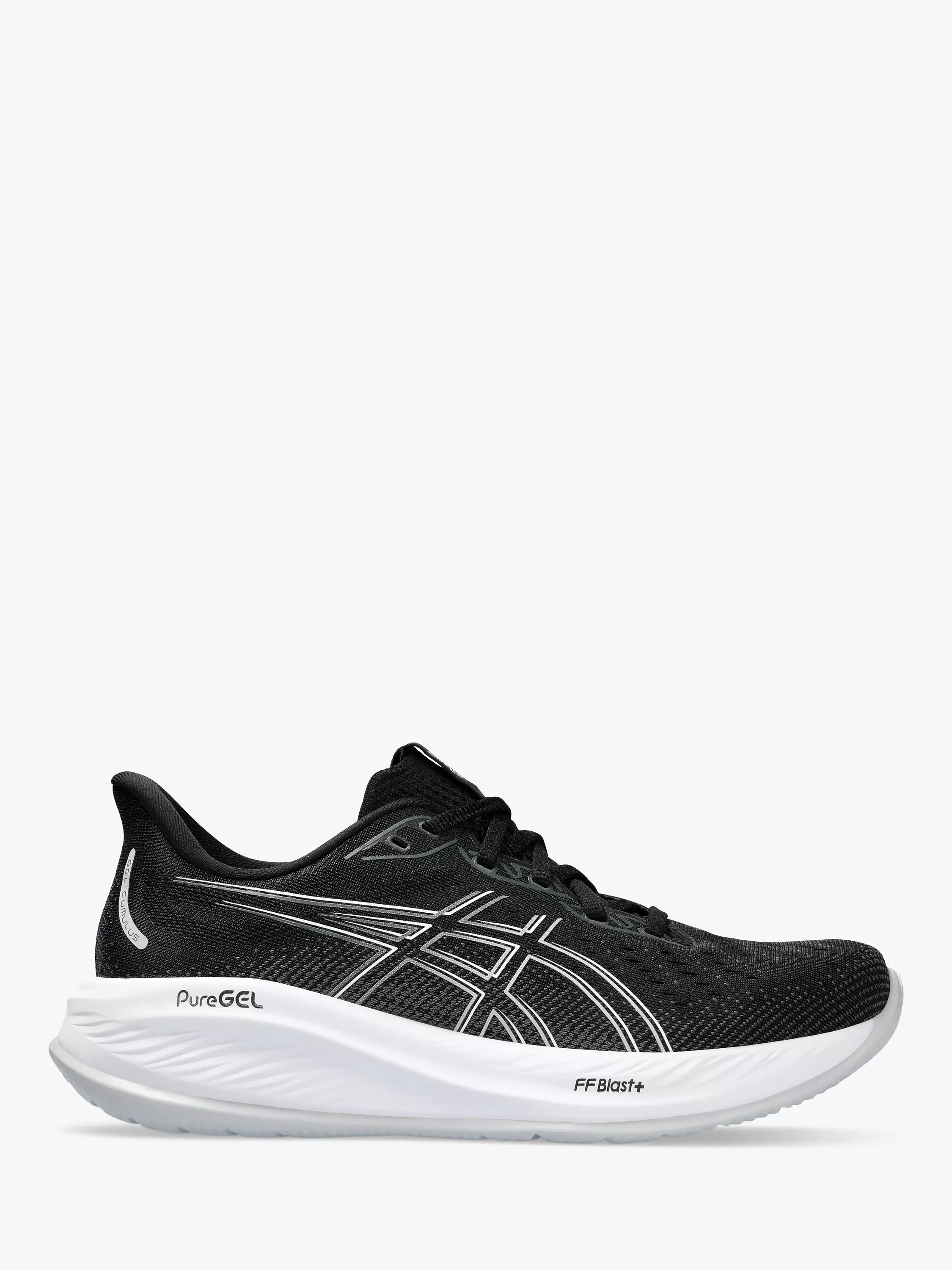 Black asic womens shoes hotsell