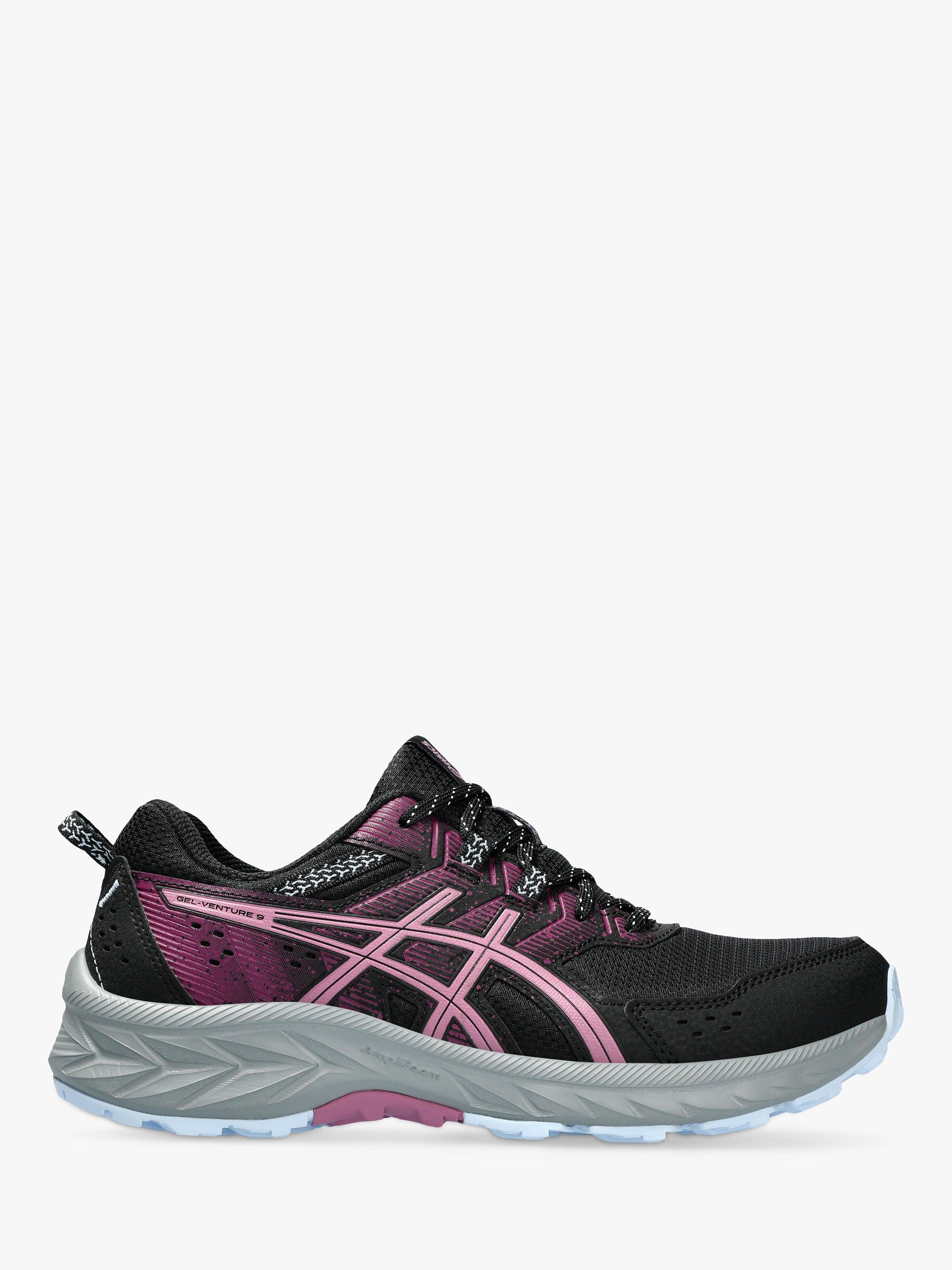 ASICS GEL-VENTURE 9 Women's Trail Running Shoes, Black/Berry