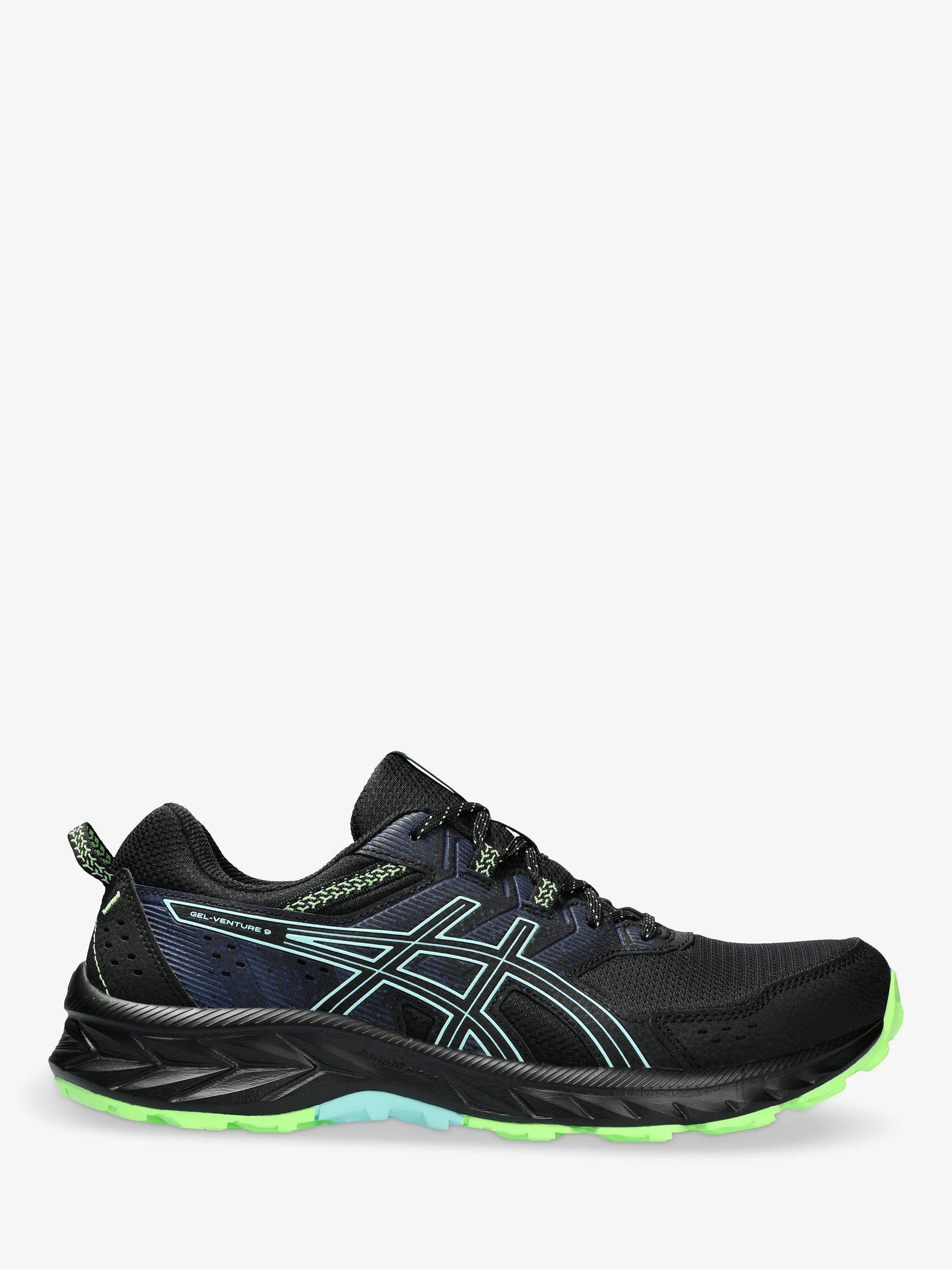 ASICS GEL-VENTURE 9 Men's Running Shoes, Black/Mint, 10