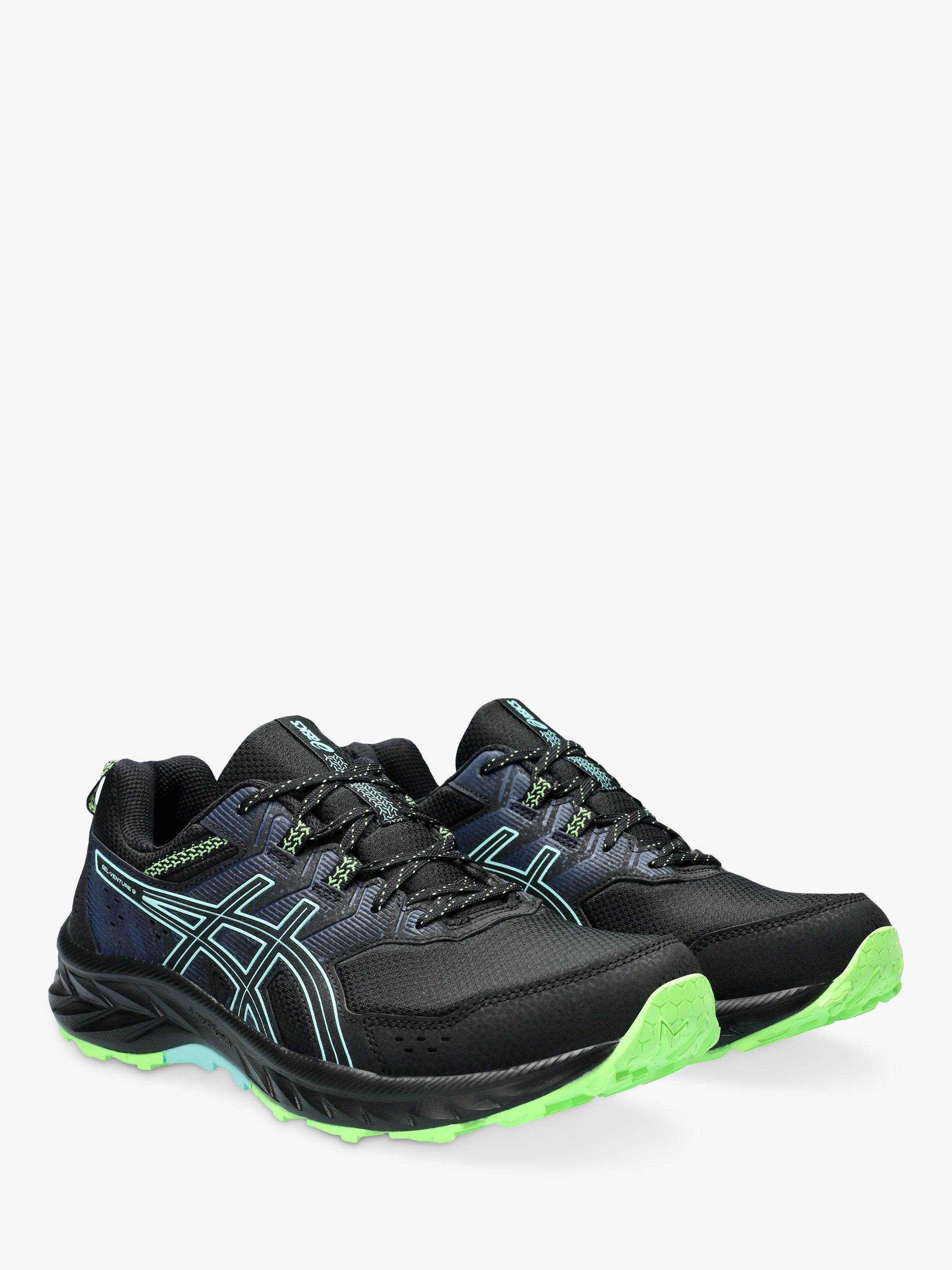 ASICS GEL-VENTURE 9 Men's Running Shoes, Black/Mint, 10