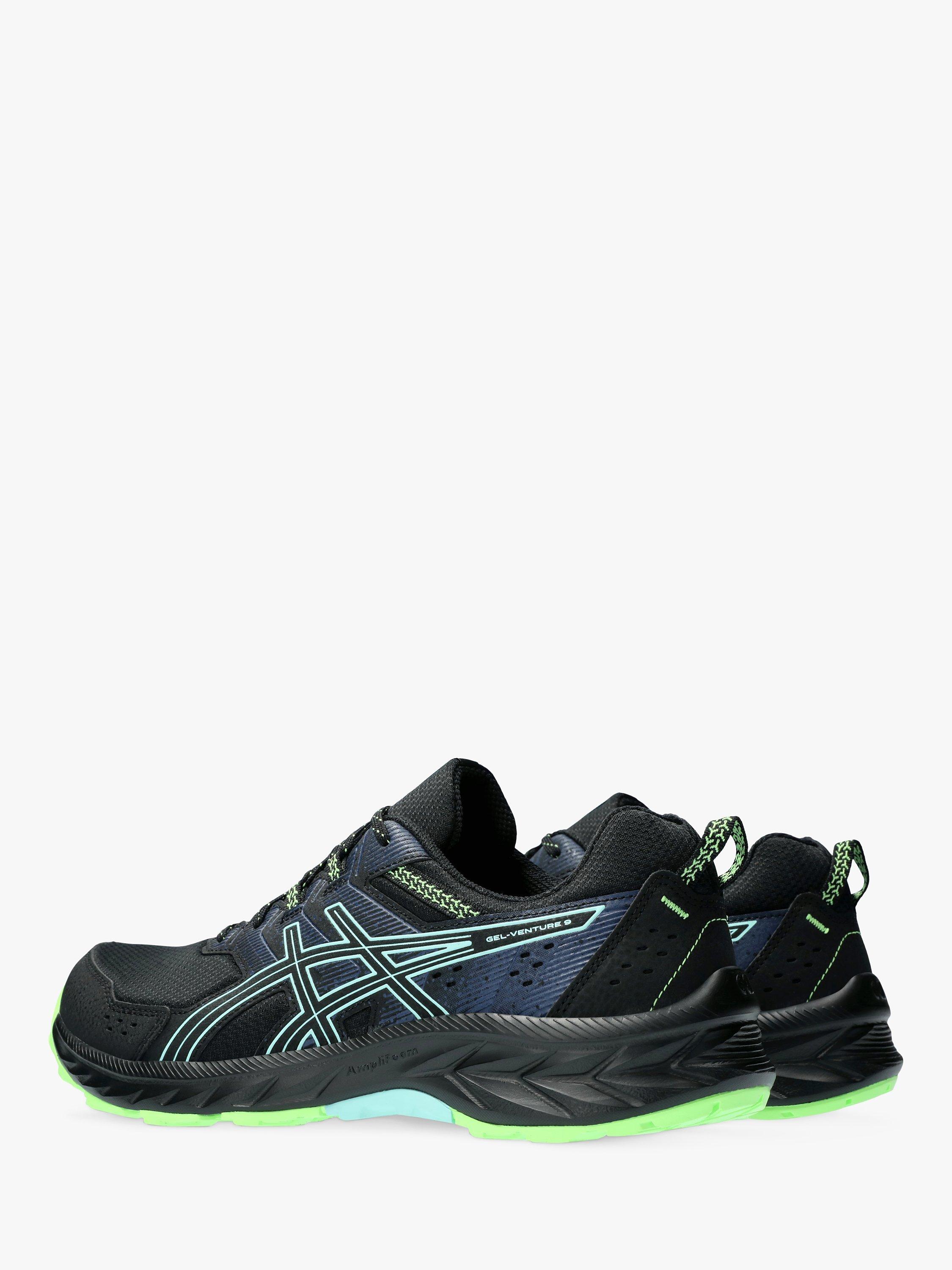 ASICS GEL-VENTURE 9 Men's Running Shoes, Black/Mint, 10