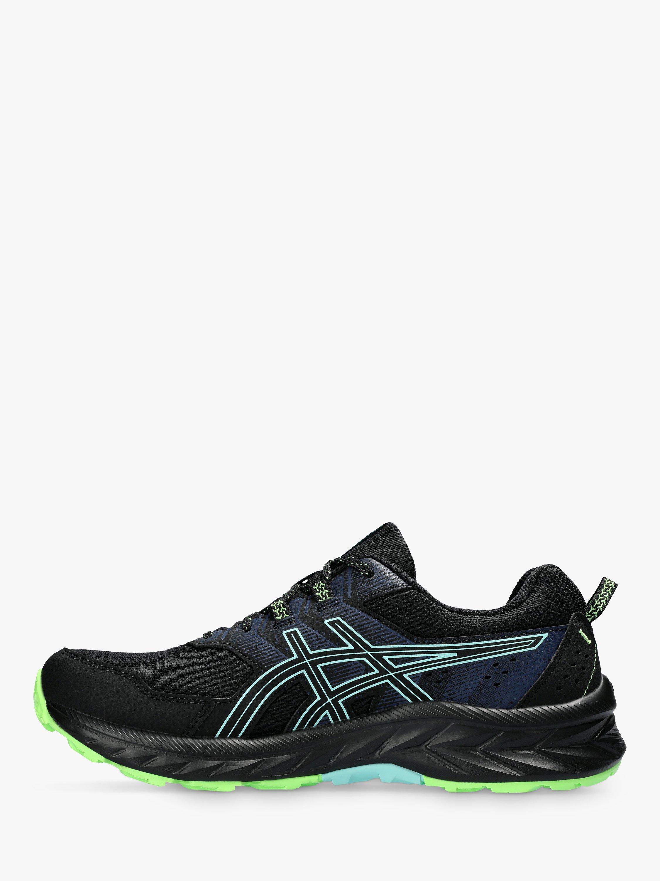 ASICS GEL-VENTURE 9 Men's Running Shoes, Black/Mint, 10