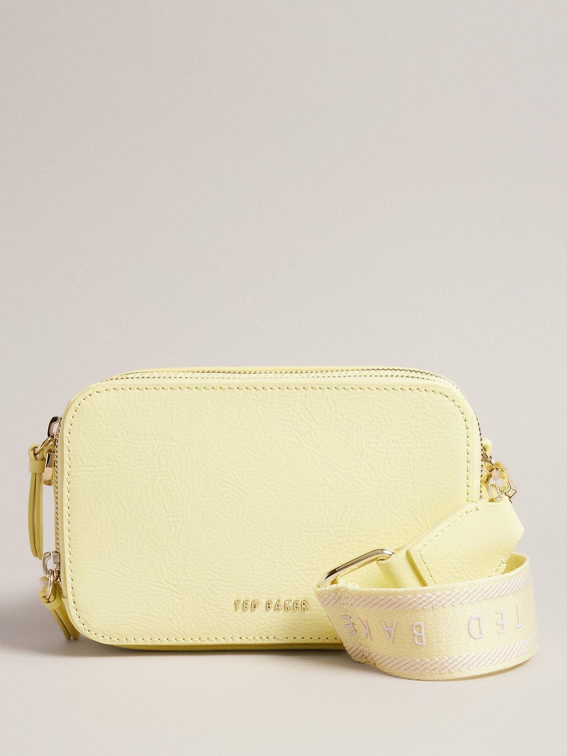 Ted Baker Stunnie Webbing Mini Camera Bag, Yellow Light