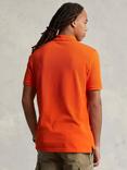 Polo Ralph Lauren Short Sleeve Custom Slim Fit Polo Shirt, Sailing Orange