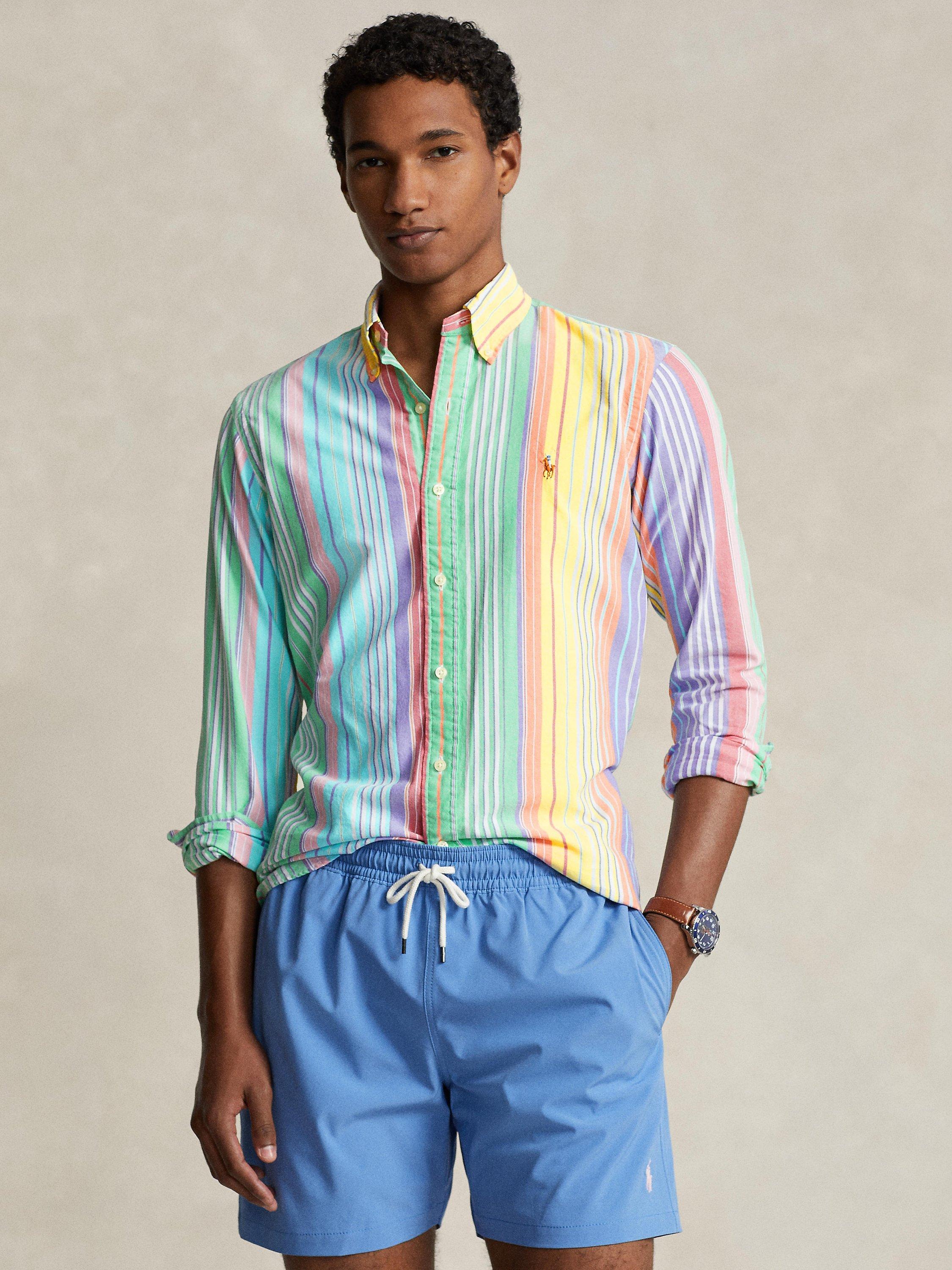 Polo Ralph Lauren Custom Fit Striped Oxford Fun Shirt