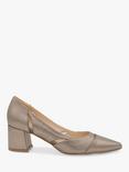 Paradox London Kaira Shimmer Court Shoes, Pewter