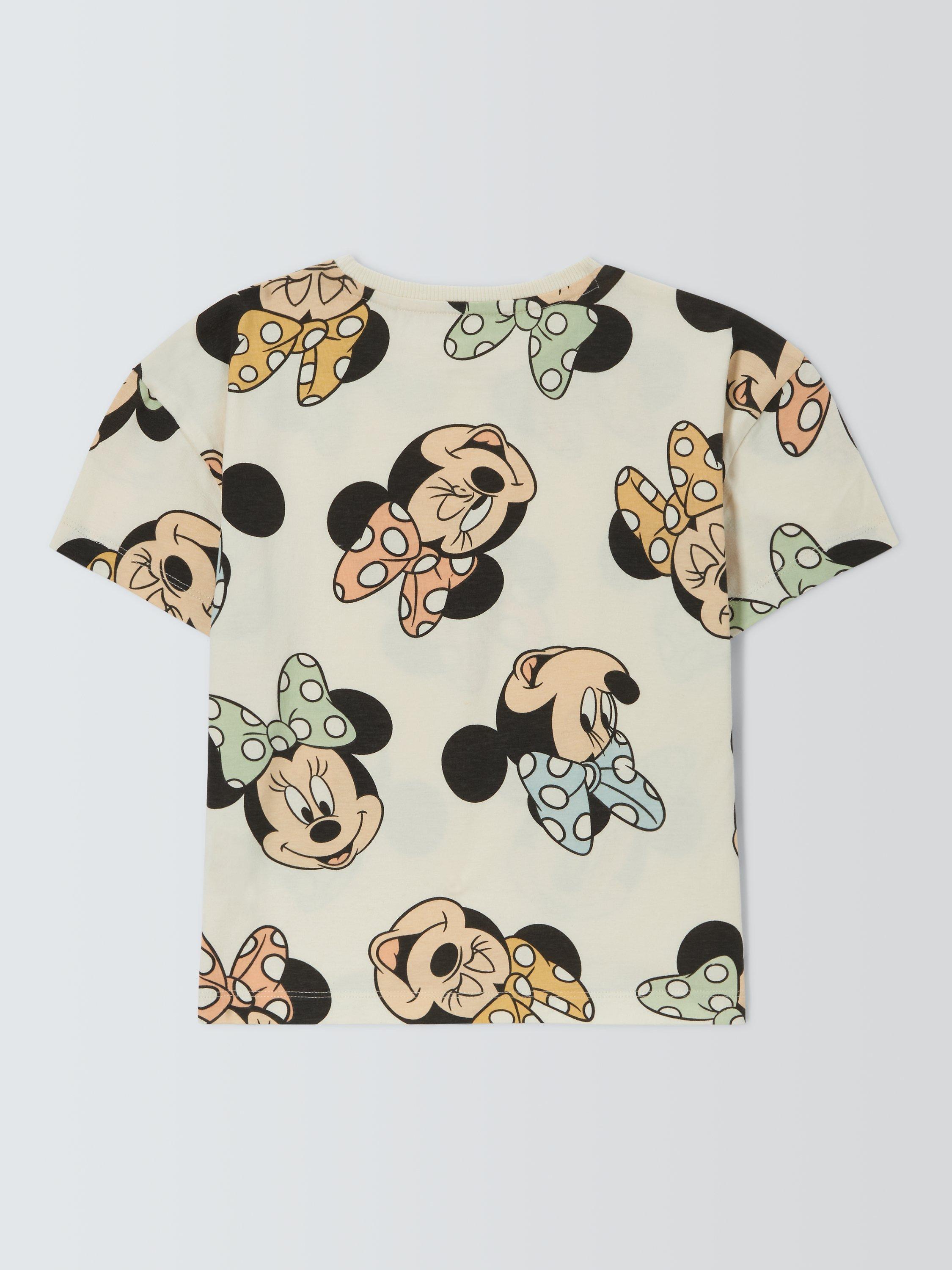 Product image 6 of 7, which shows Brand Threads Kids' Disney Minnie Mouse T-Shirt, Pink, 4-5 years