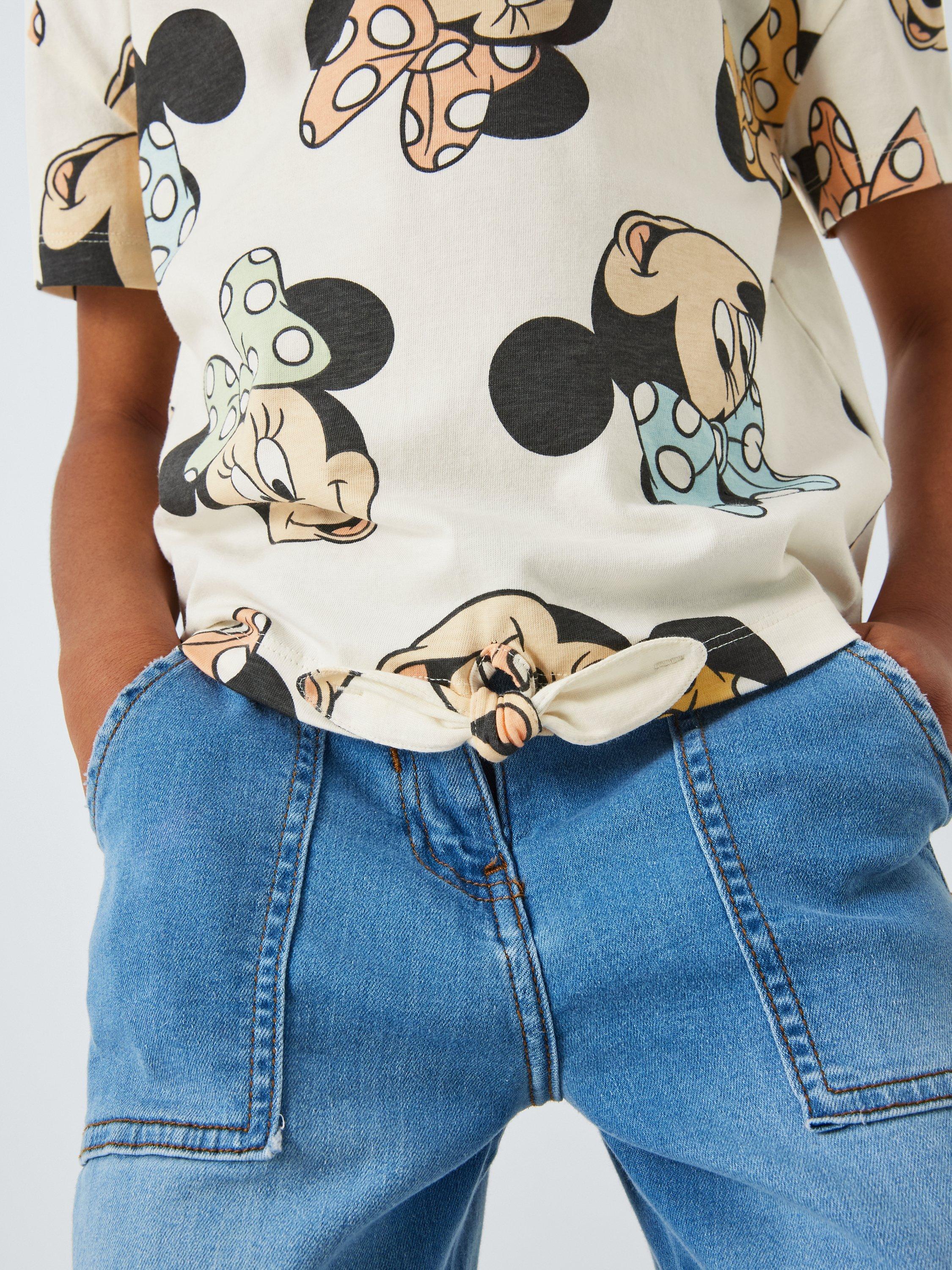 Product image 4 of 7, which shows Brand Threads Kids' Disney Minnie Mouse T-Shirt, Pink, 4-5 years
