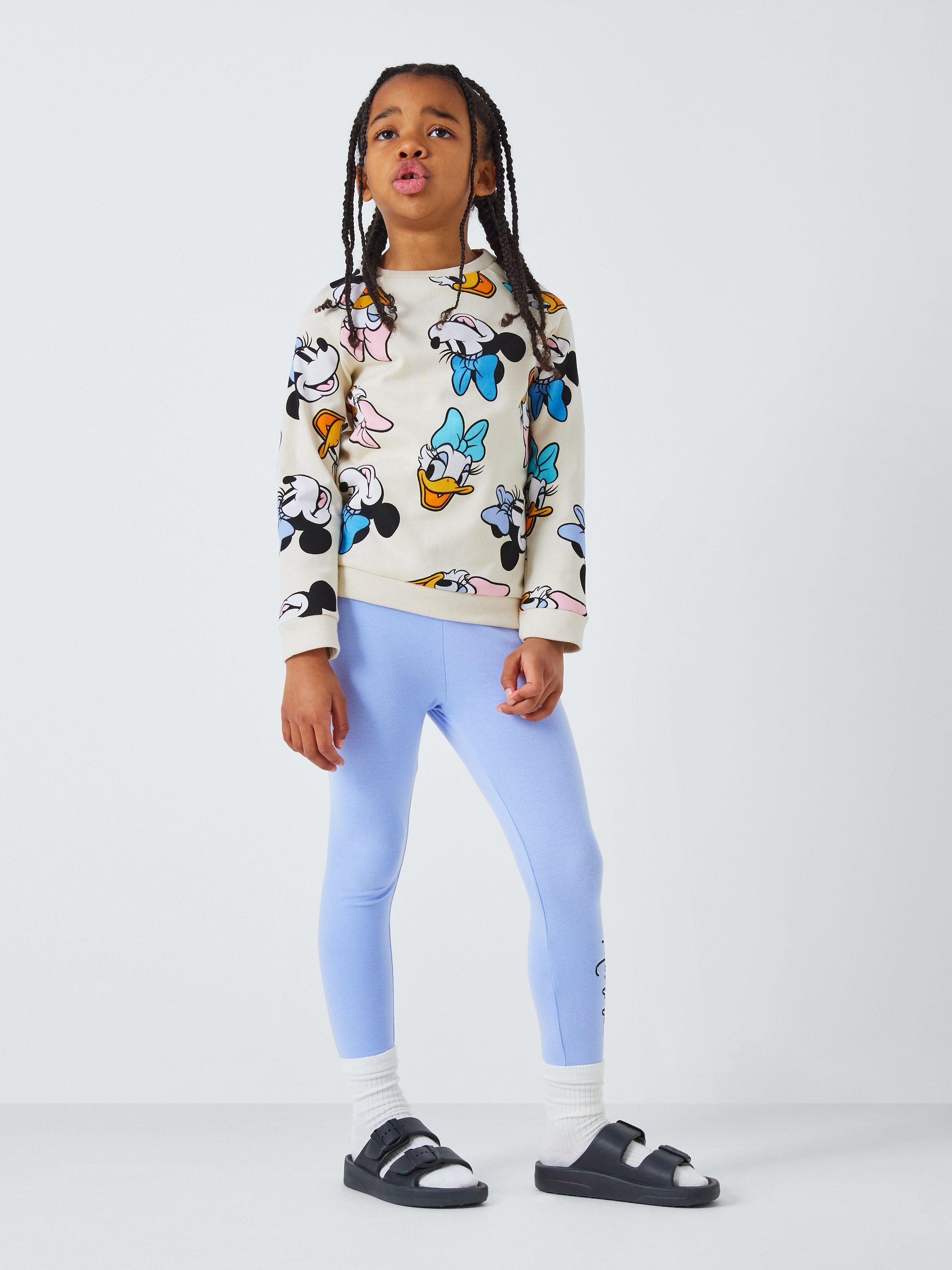 Product image 1 of 7, which shows Brand Threads Kids' Disney Minnie Mouse Sweatshirt & Leggings Set, Multi, 4-5 years