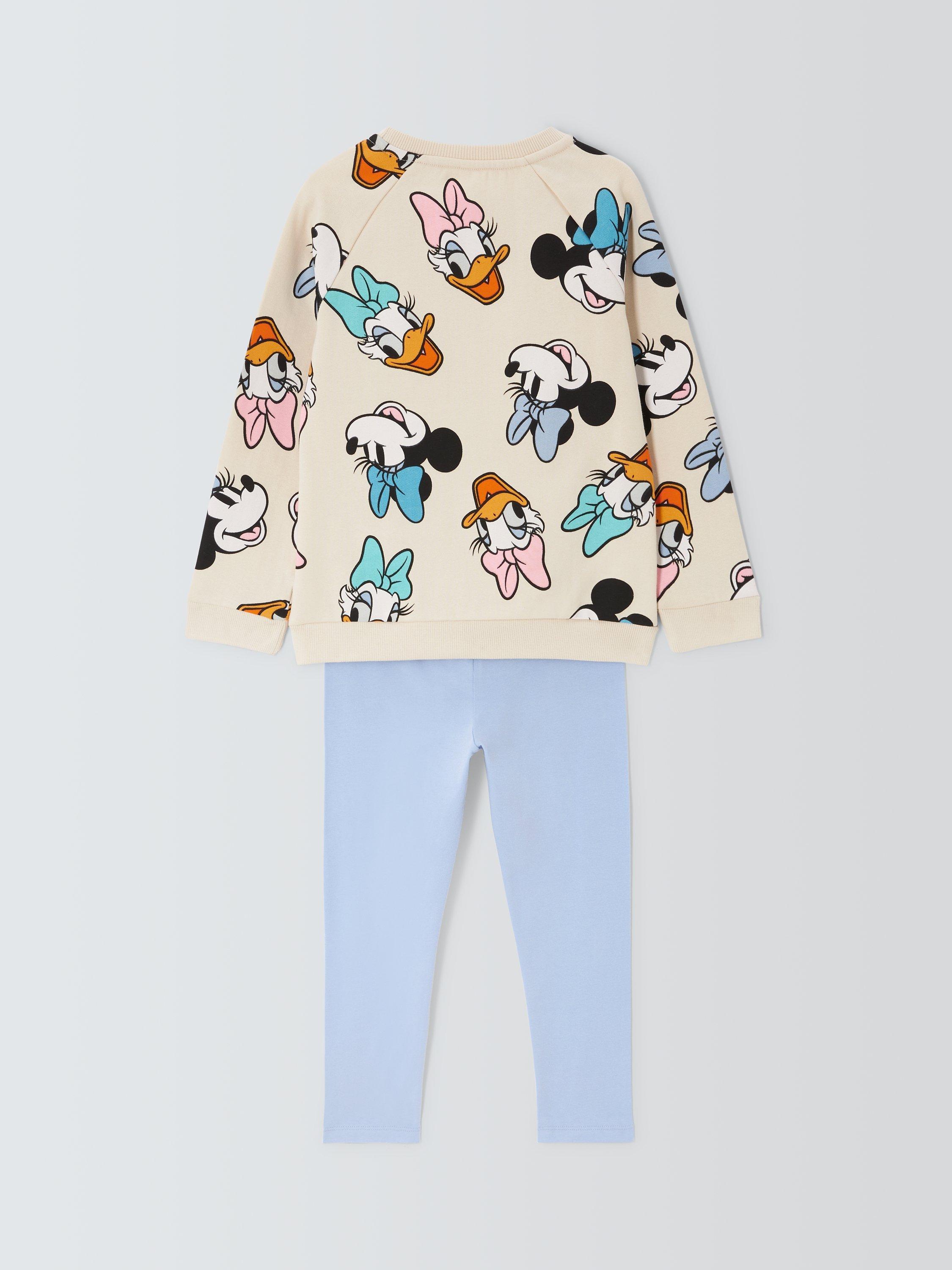 Product image 6 of 7, which shows Brand Threads Kids' Disney Minnie Mouse Sweatshirt & Leggings Set, Multi, 4-5 years