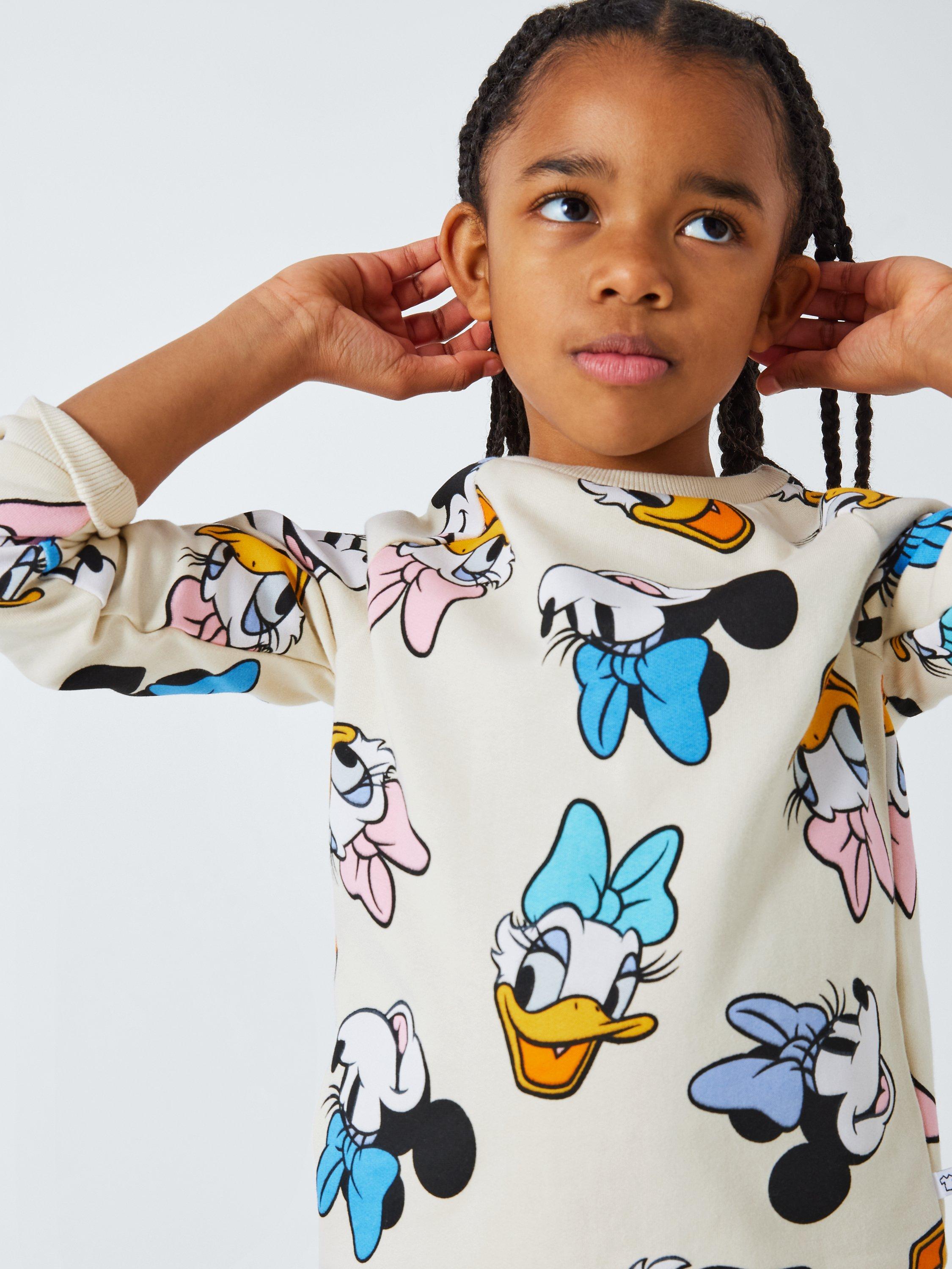 Product image 4 of 7, which shows Brand Threads Kids' Disney Minnie Mouse Sweatshirt & Leggings Set, Multi, 4-5 years