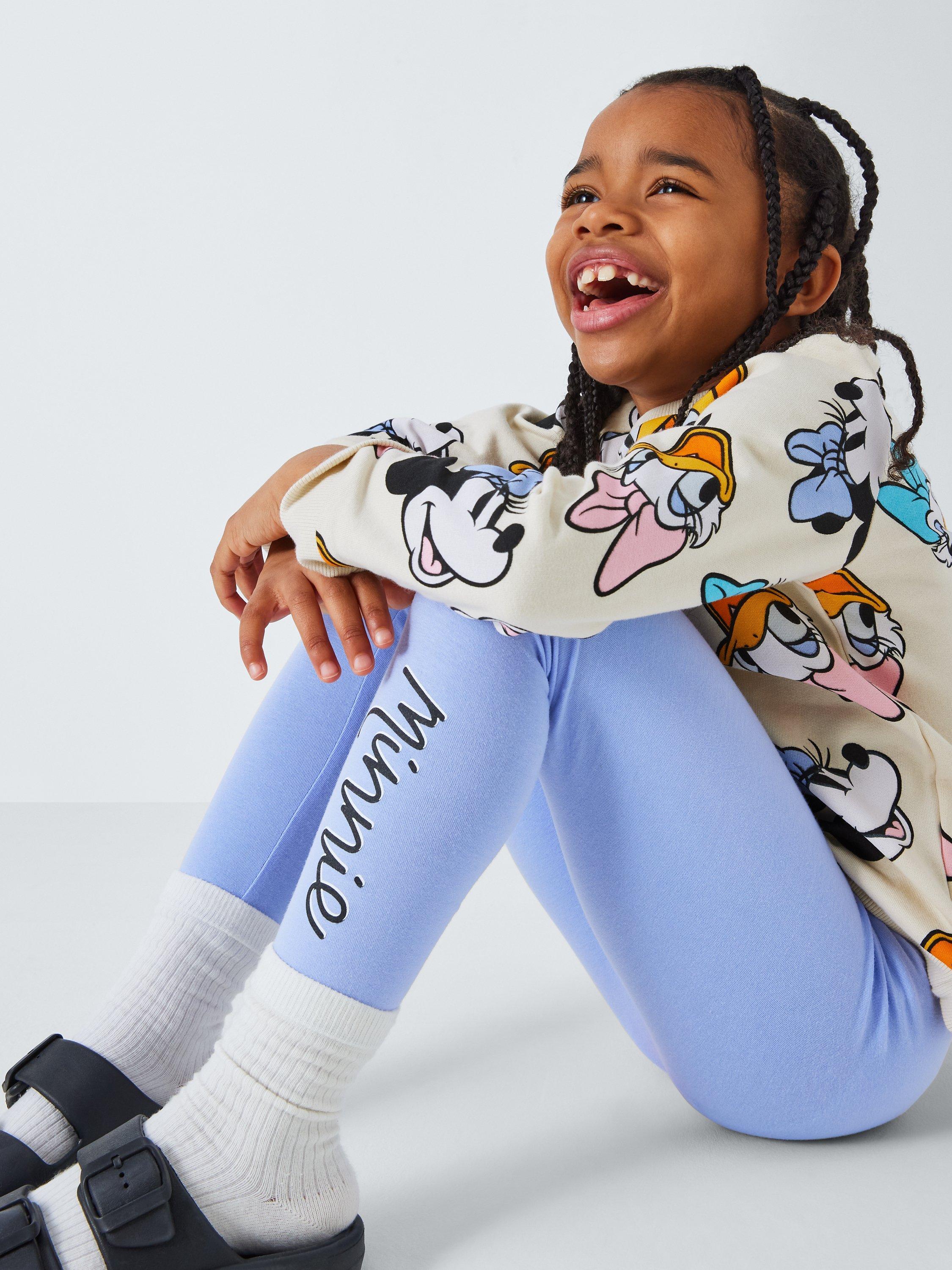 Product image 5 of 7, which shows Brand Threads Kids' Disney Minnie Mouse Sweatshirt & Leggings Set, Multi, 4-5 years